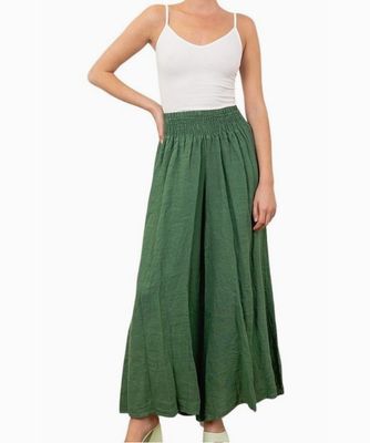 Palazzo Linen Pant