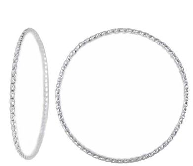 Sterling Rope Bangle