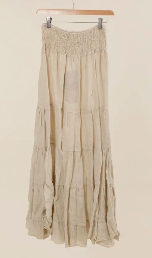 Gypsy Skirt, Colour: Beige