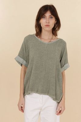 Linen Cotton T-Shirt