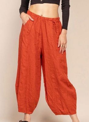 Bluebell Linen Capris