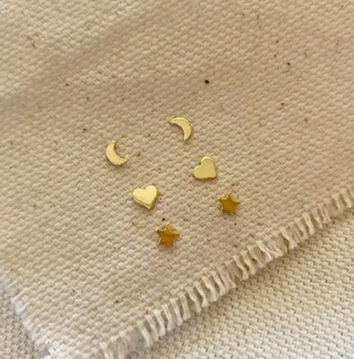 18KGF Dainty Studs