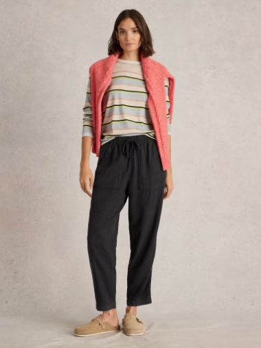 Elle Linen Blend Trouser