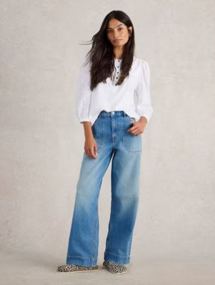 Tia Wide Leg Jean