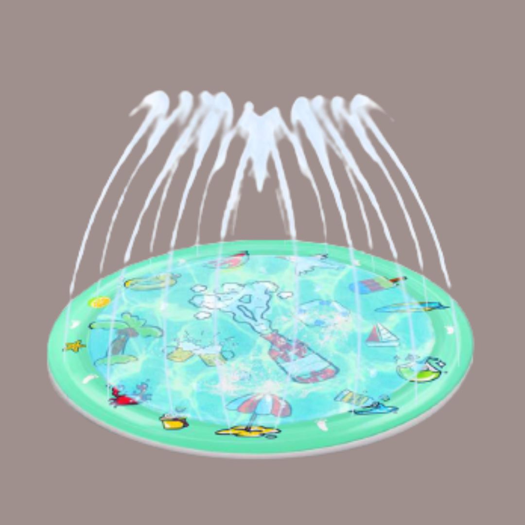 Water Fountain, Colour: Teal