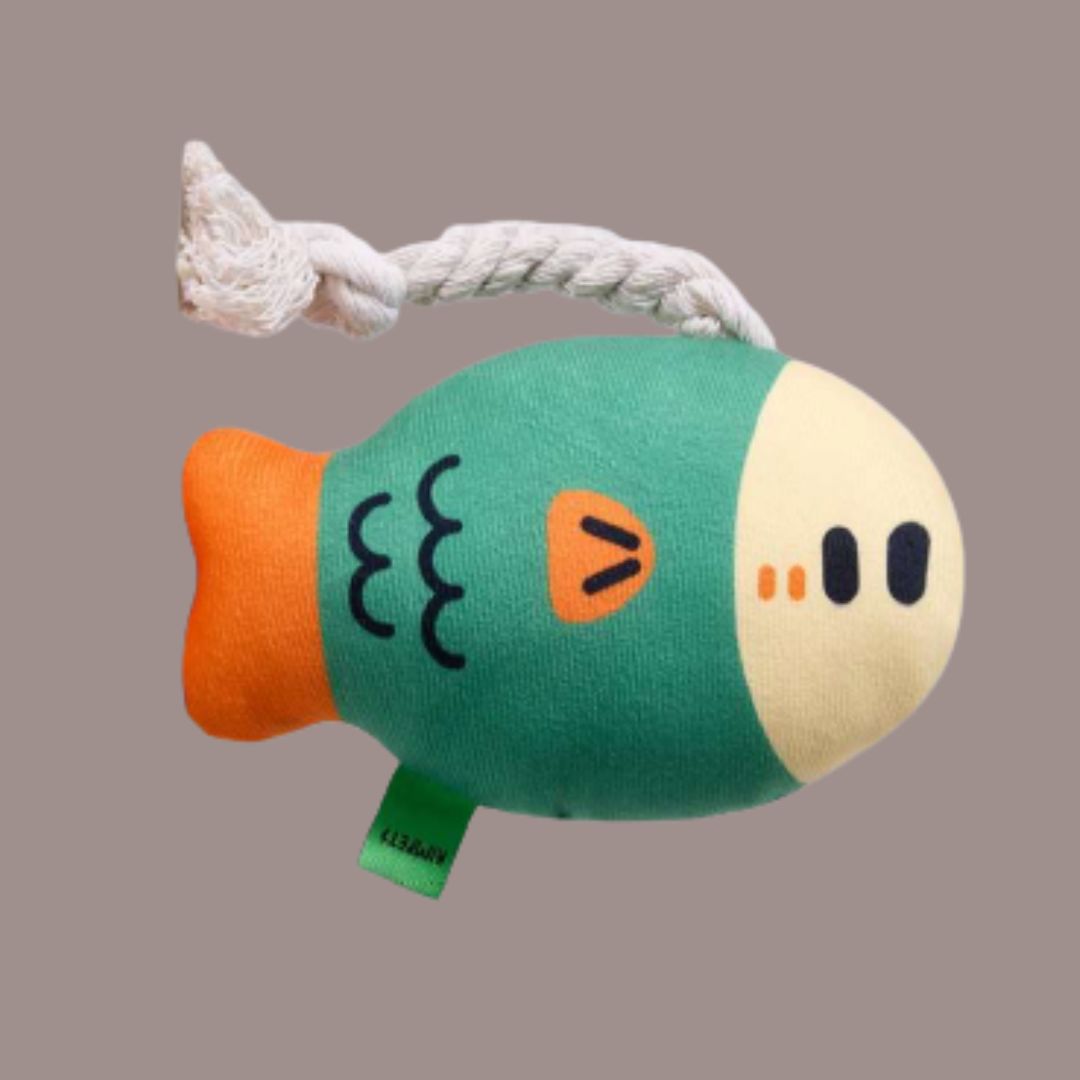 Toy Fish with Rope