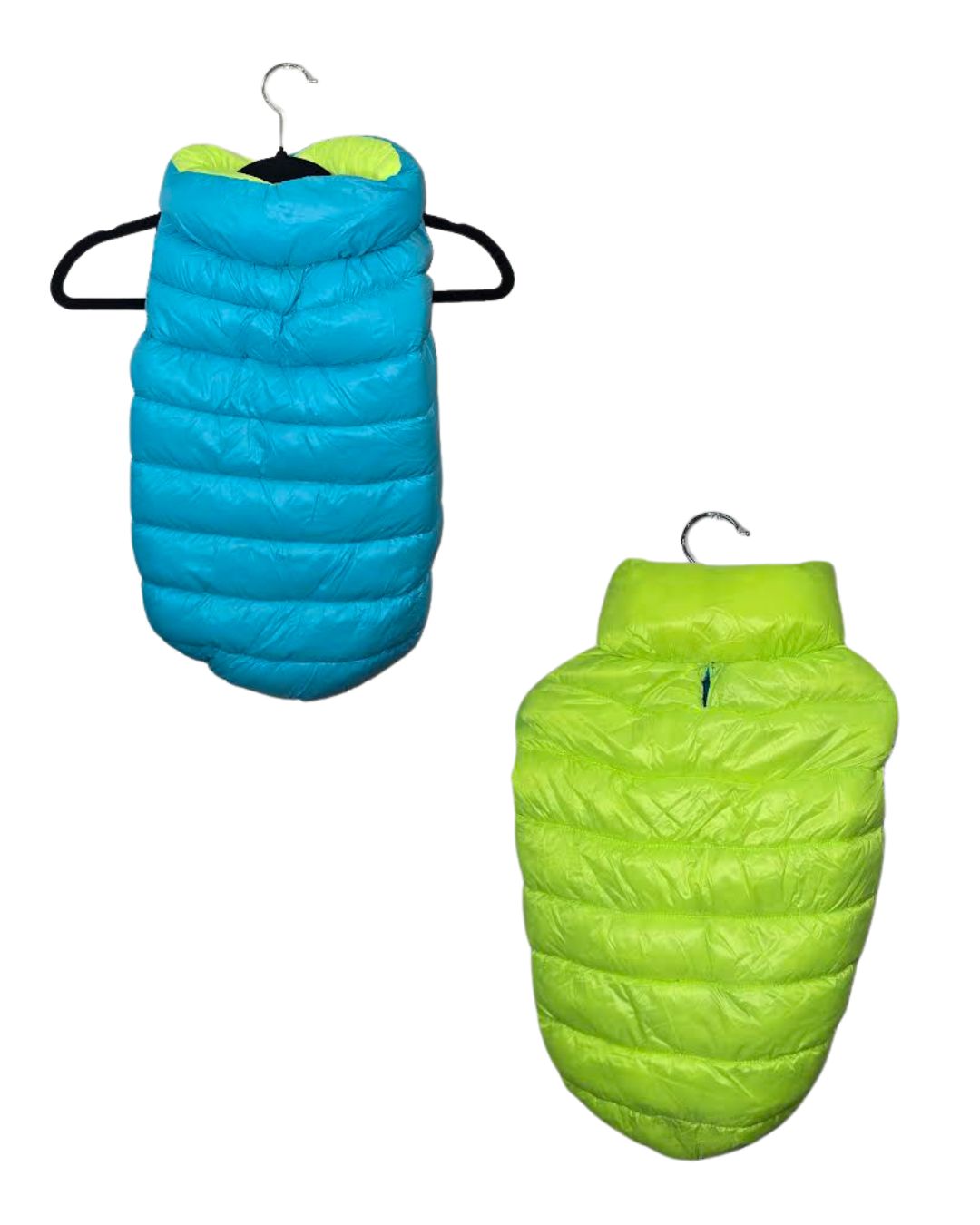 Jackets Reversible, Colour: Teal &amp; Yellow, Size: S