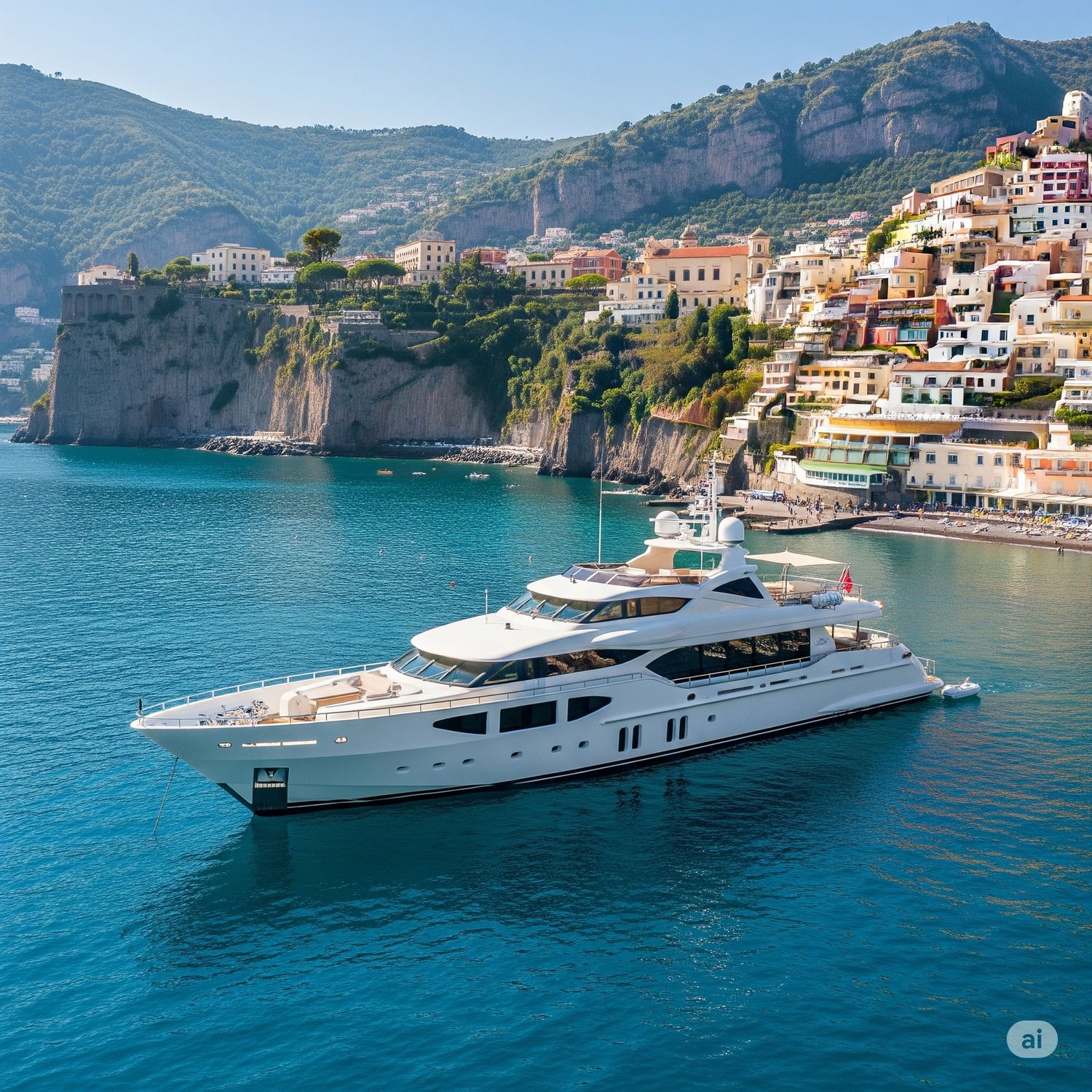 Yate privado en Sorrento