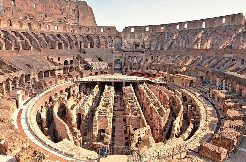Coliseo + Foro Romano en Roma