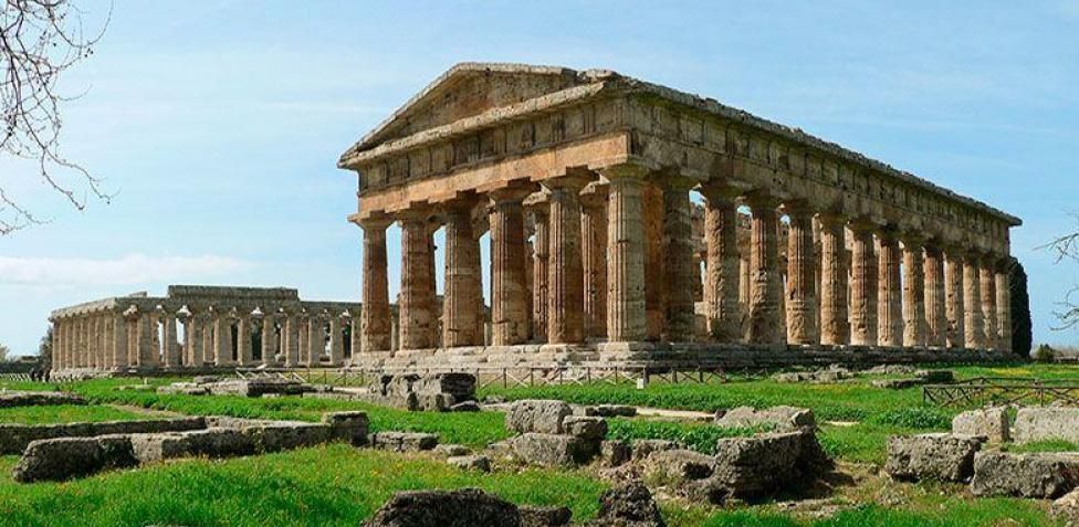 Entrada templos Paestum