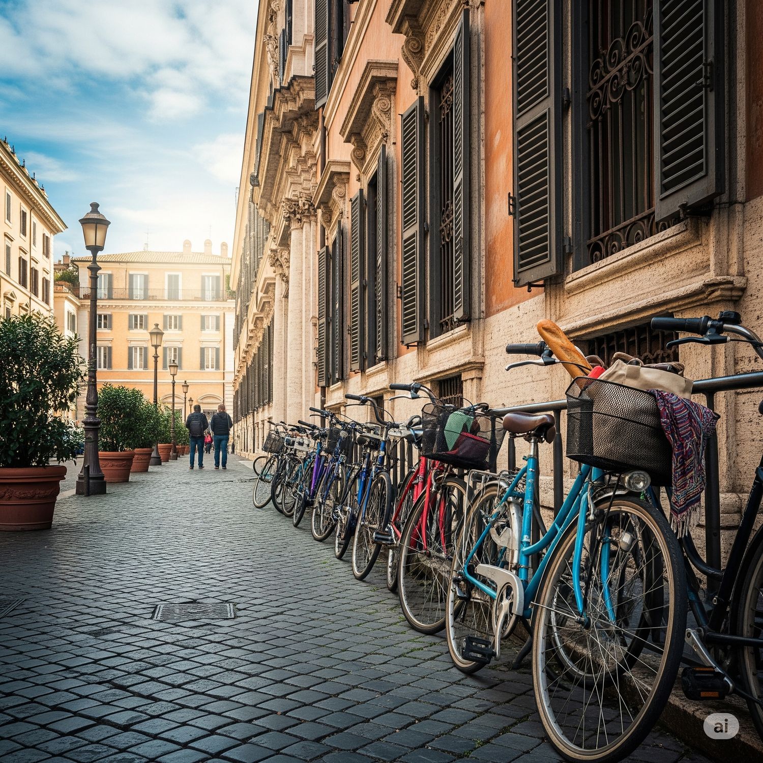 Renta de bici en Roma