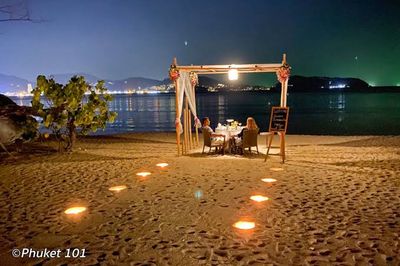 Cena Romántica en las playas de Phuket