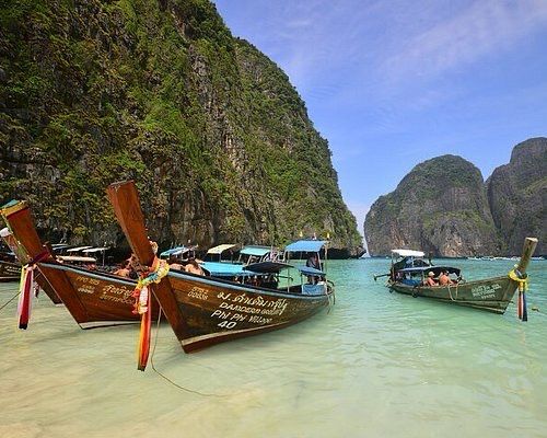 Excursión en barco en las islas Phi Phi