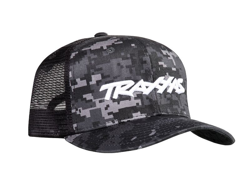 Traxxas Camo Curved-Bill Hat w/ White Logo