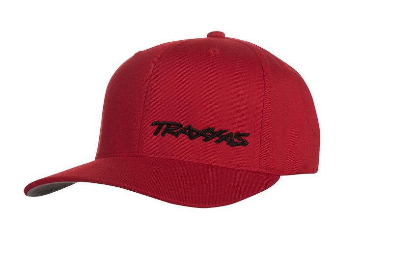 Traxxas Flex Hat Curve Bill Red/Blk Lx