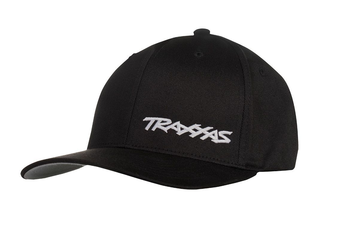 Traxxas Flex Hat Curve Bill Blk/Wht Lx