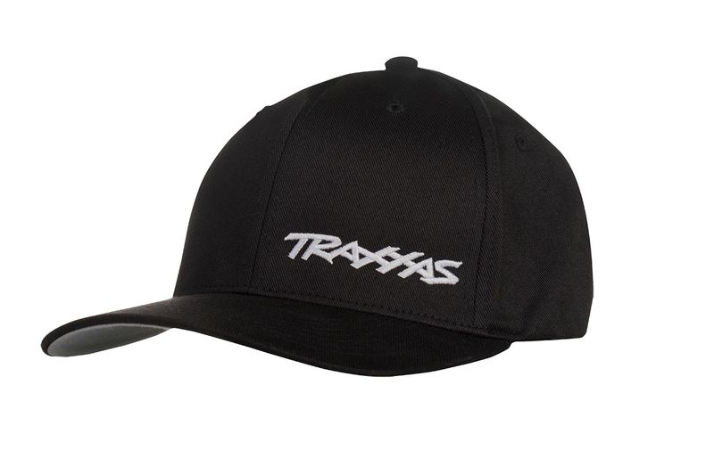 Traxxas Flex Hat Curve Bill Blk/Wht Lx