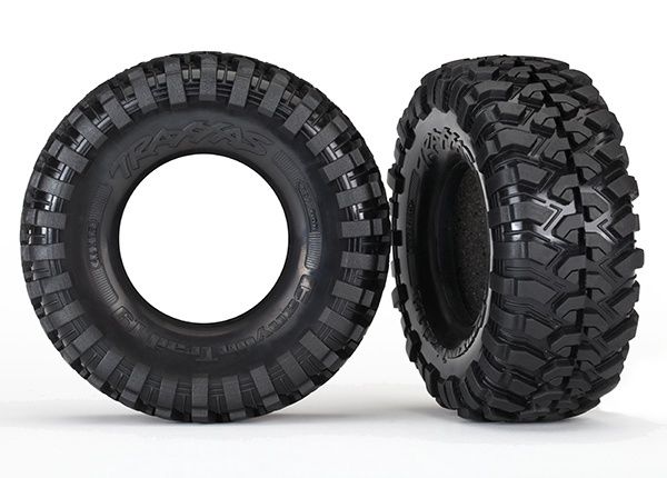 Traxxas 1.9&quot; S1 Canyon Trail Tires &amp; Foam Inserts (2)