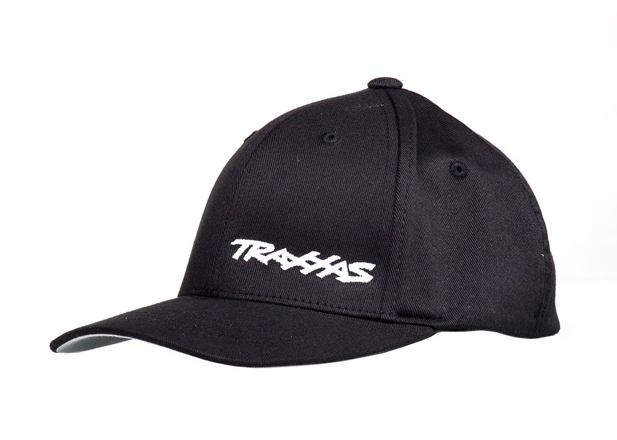 Traxxas Youth Black Curved-Bill Hat w/ White Logo