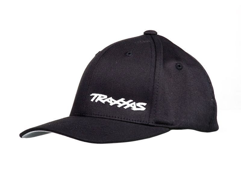 Traxxas Youth Black Curved-Bill Hat w/ White Logo