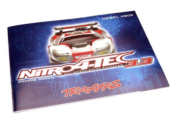 Traxxas Nitro 4-Tec Owner&#39;s Manual