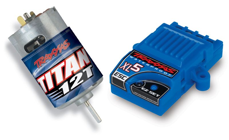 Traxxas Titan 12-Turn Brushed Motor