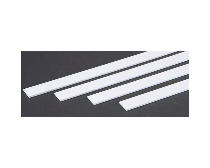Evergreen Scale Models 24&quot; Strip Pack, .100x.750 (4)