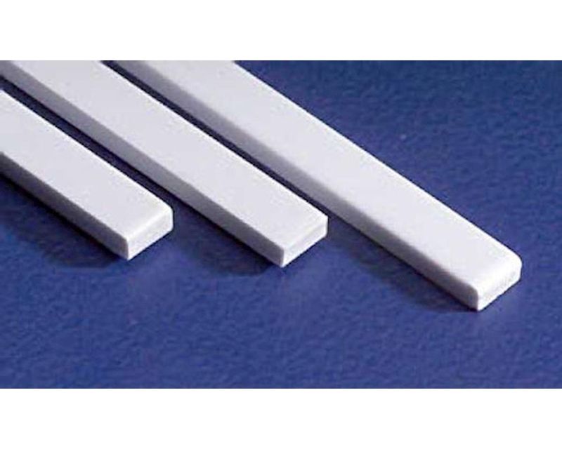 Evergreen Scale Models Polystyrene HO Scale Strips (10) (6 x 10)