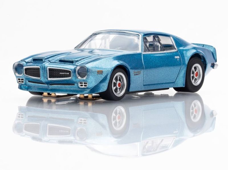 AFX Collector Series 1970 Firebird Formula 400 HO Scale Slot Car (Atoll Blue)