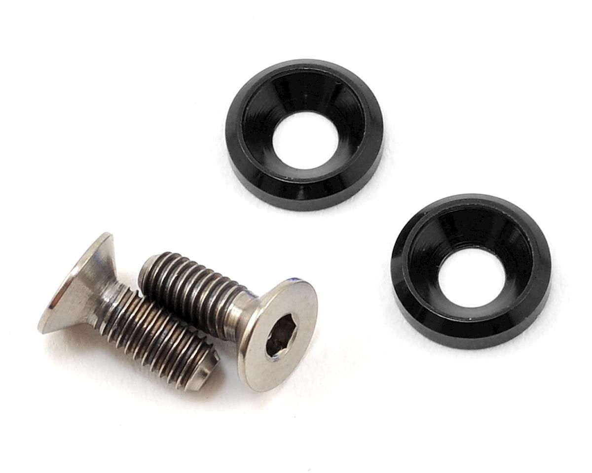 175RC 3x8mm Titanium Motor Screws (Black)