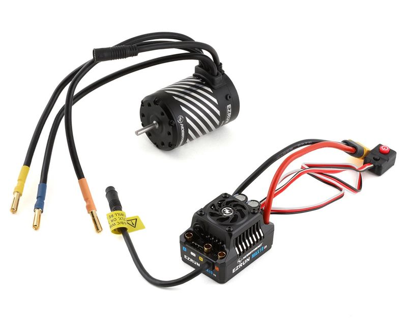 Hobbywing EZRun MAX10 G2 80 Amp Sensored Brushless Waterproof ESC/3652SD Motor HWA38020346