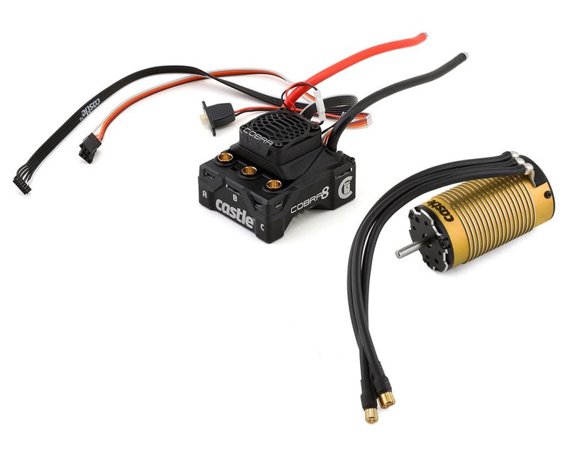 Castle Creations Cobra 8 6S 1/8 Scale Brushless Motor &amp; ESC Combo (2200Kv)