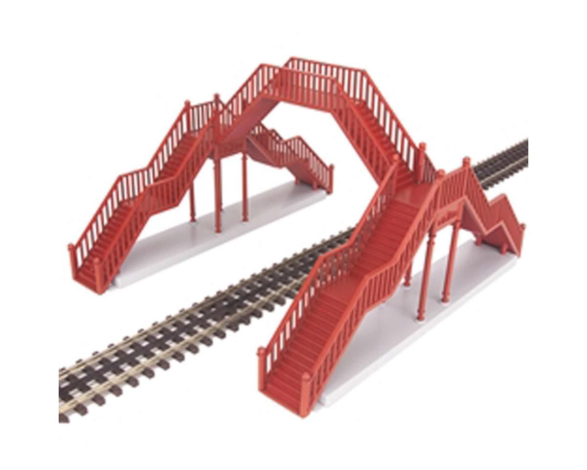 Atlas O O Scale Single Track Pedestrian Crosswalk - Red