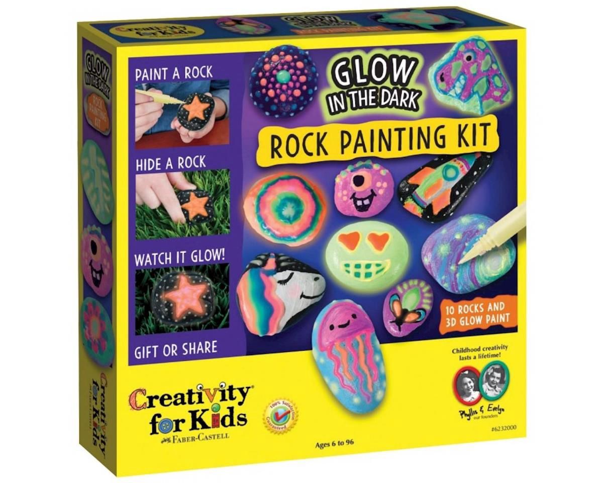 Creativity For Kids Glow In The Dark Rock Painting