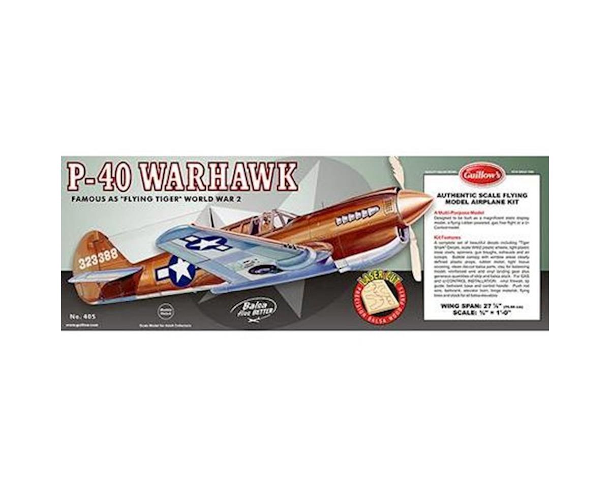 Guillows Curtiss P40 Warhawk Laser Cut