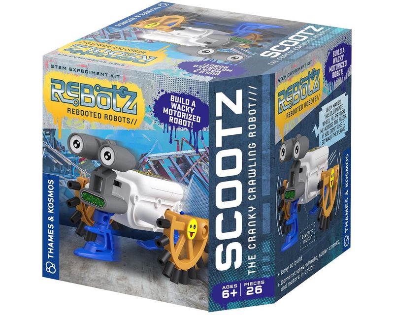Thames &amp; Kosmos ReBotz Scootz (The Cranky Crawling Robot)