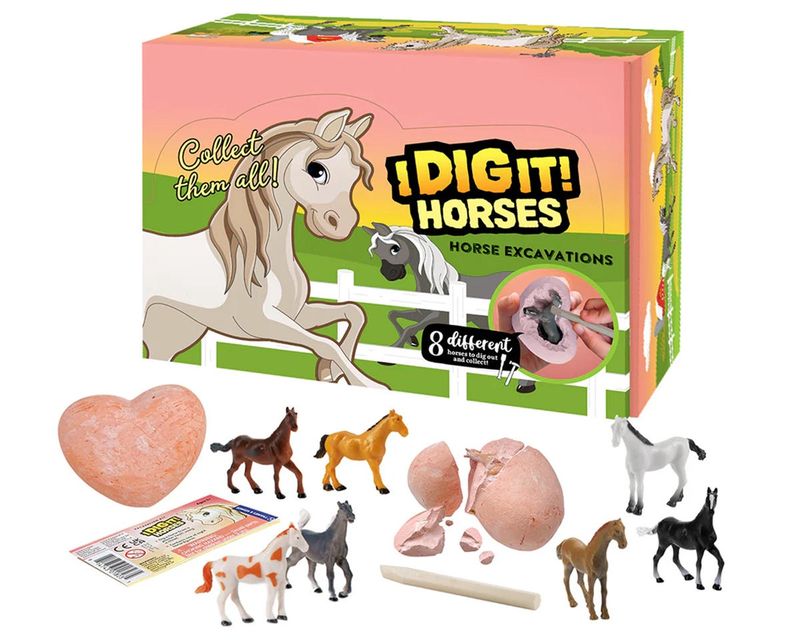 Thames &amp; Kosmos I Dig It! Horses Gift Set Assortment (18)