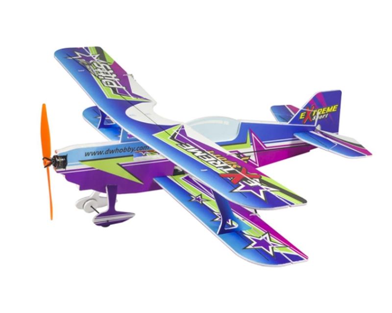 DW Hobby Pitts ARF Electric Foam Biplane Kit (450mm)