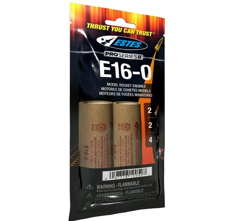 Estes E16-0 29mm Engine PSII (2)