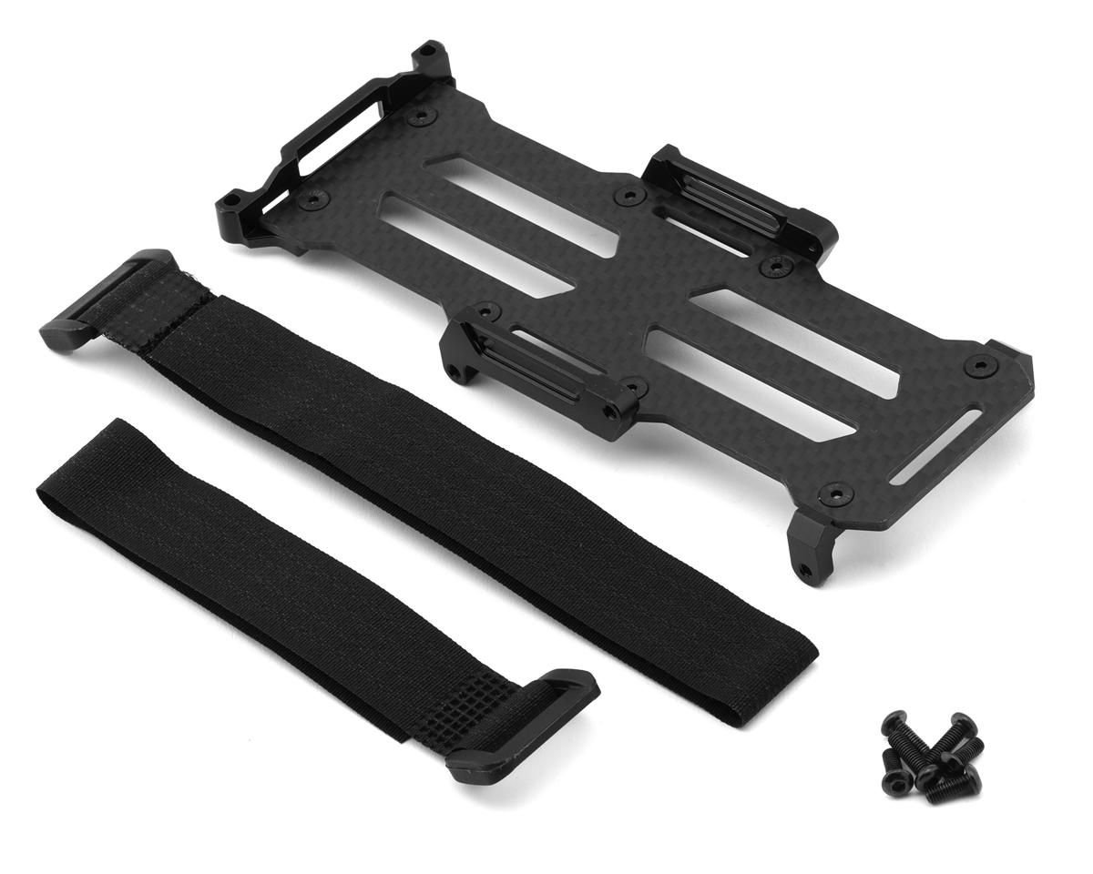 Treal Hobby Losi® LMT 2.0 LCG Carbon Fiber &amp; Aluminum Battery Tray Set