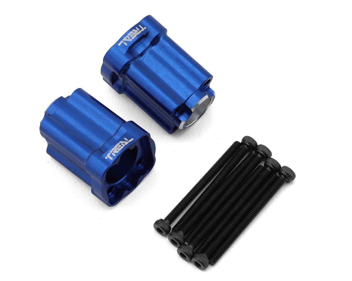 Treal Hobby Losi® Mini LMT 7075 Aluminum Rear Hub Axle Mounts (3°) TLHTLMT18-118