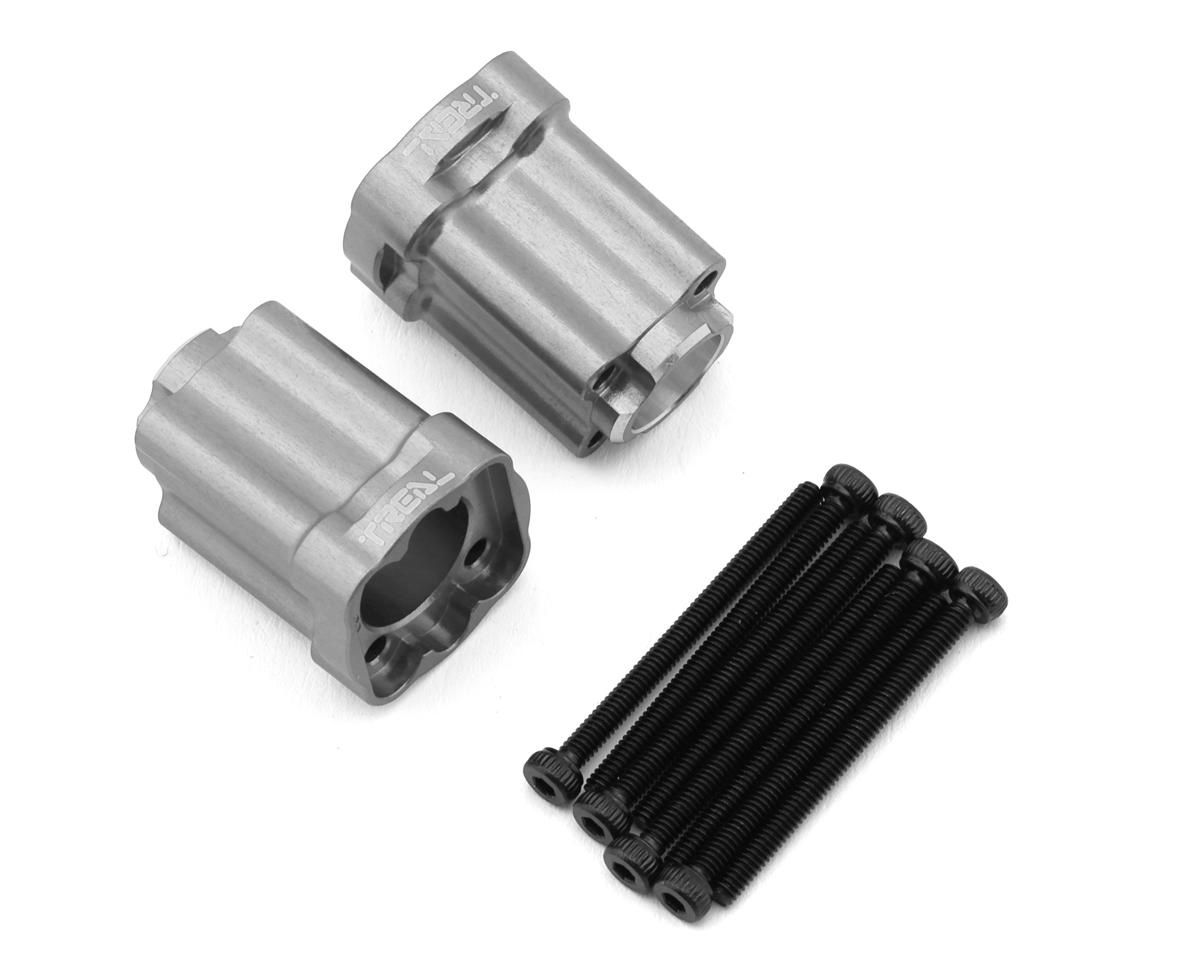 Treal Hobby Losi® Mini LMT 7075 Aluminum Rear Hub Axle Mounts (3°) TLHTLMT18-121