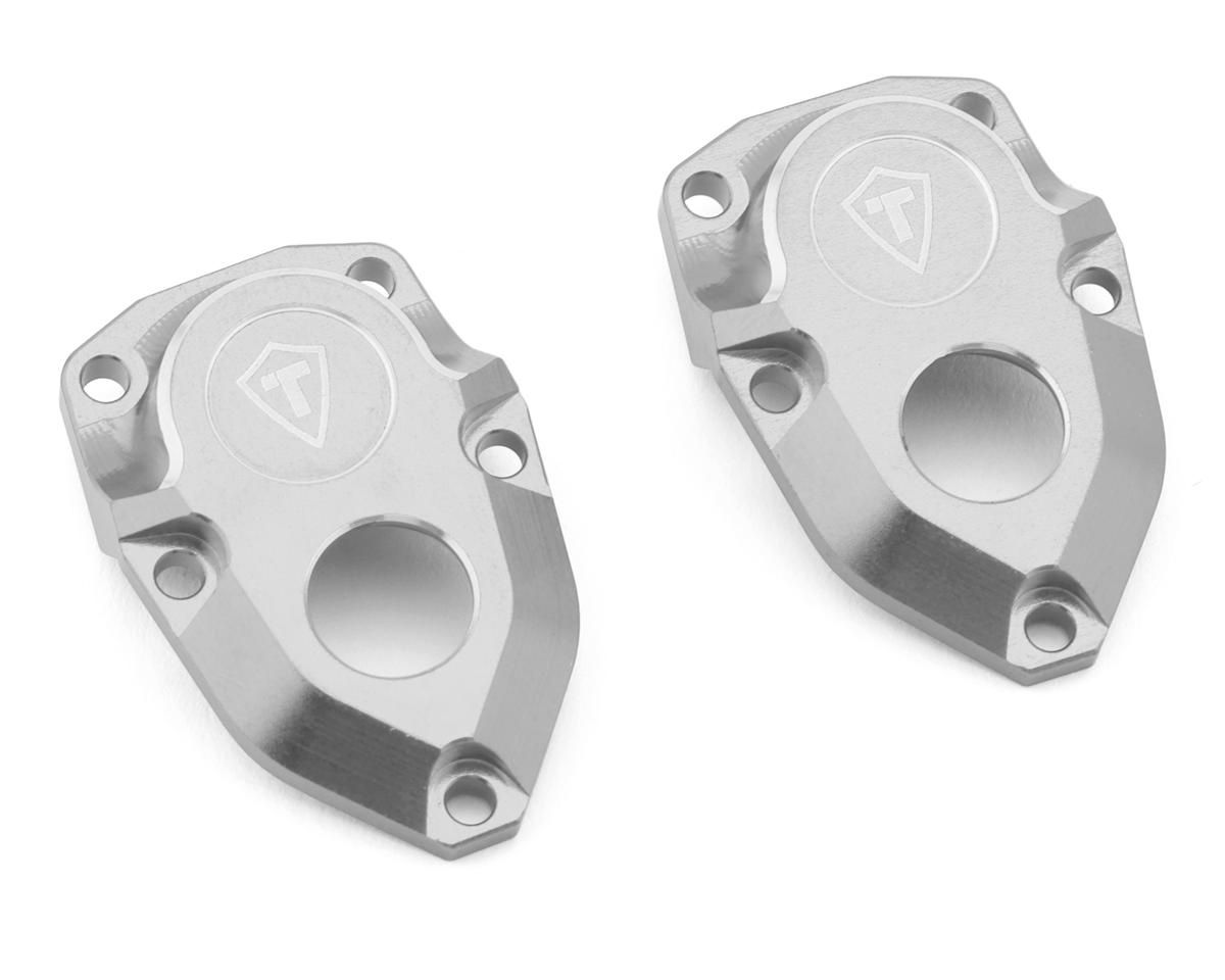 Treal Hobby Vanquish VRD/VS4-10 Aluminum Front Portal Covers (Silver) (2)