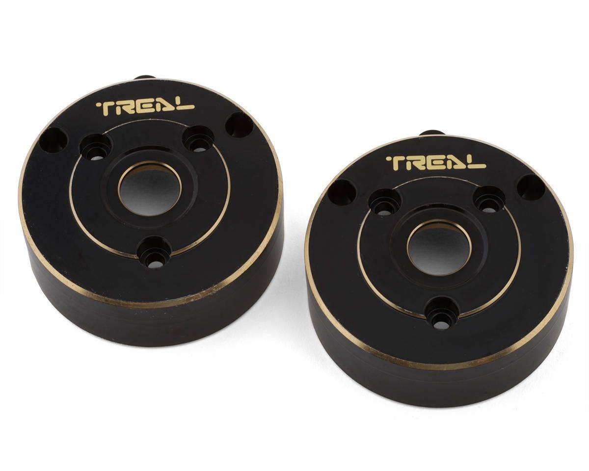 Treal Hobby Vanquish VRD/VS4-10 Brass Rear Portal Covers (87.05g ea)