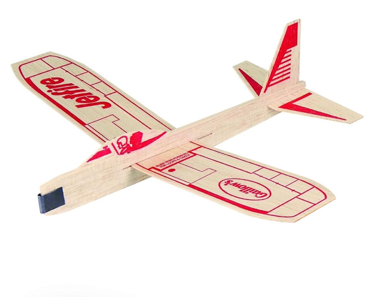 Guillows Jet Fire Balsa Wood Glider (12&quot;)