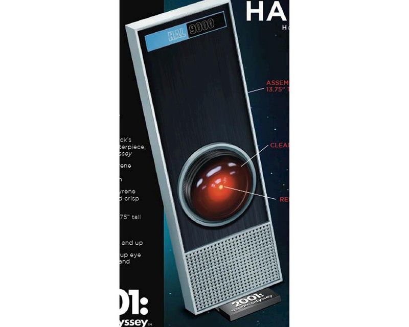 Moebius Model HAL9000 1/1 Scale Styrene Model 13.75&quot; with LED
