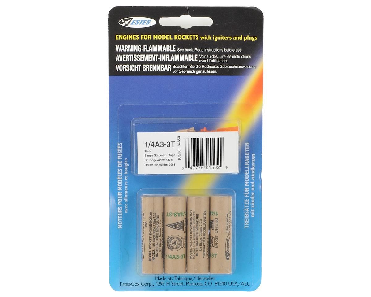 Estes 1/4 A3-3T mm Single (4) HAZS