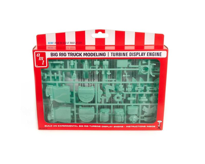 Big Rig Components AMT Big Rig Turbine Engine Parts Pack