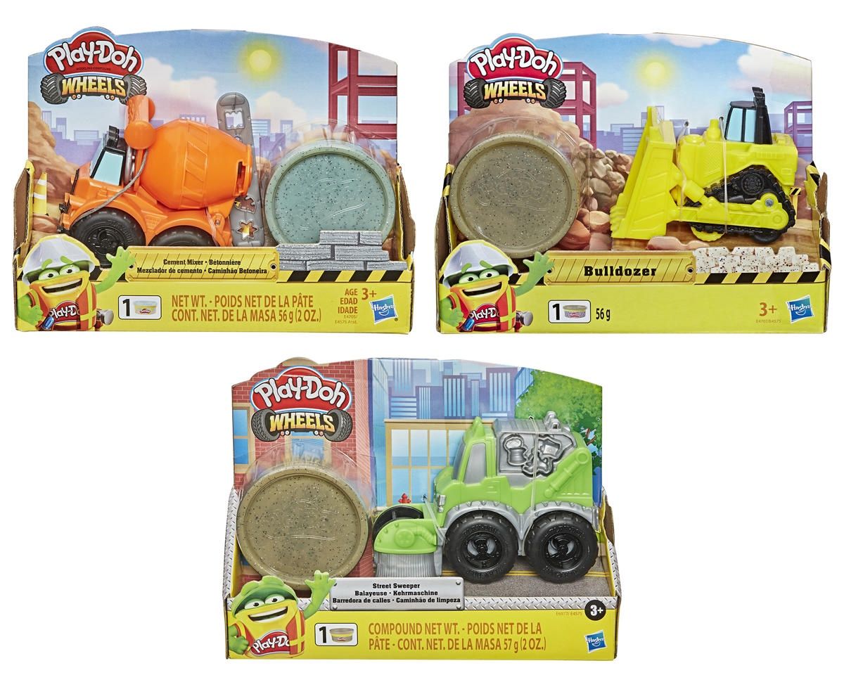 Hasbro Play-Doh Wheels Mini Vehicle Assortment (8)