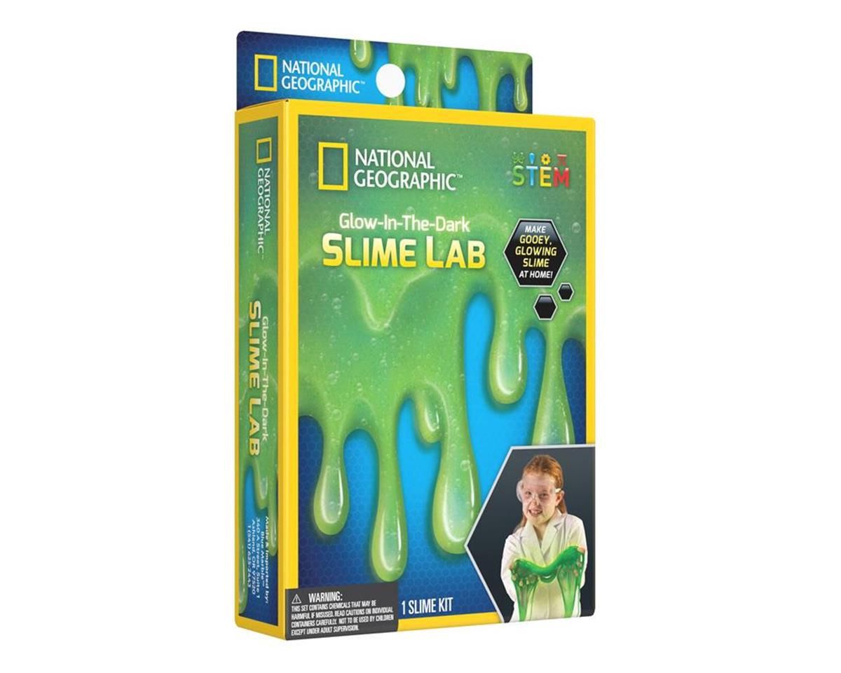 Blue Marble Glow-In-The-Dark Slime Lab Science Kit